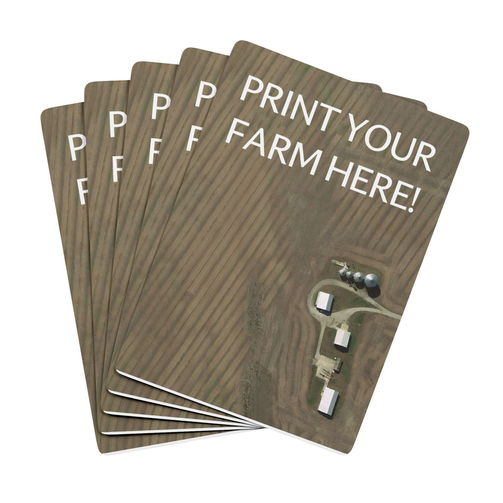 Custom Farm Poker Playing Cards