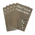Custom Farm Poker Playing Cards