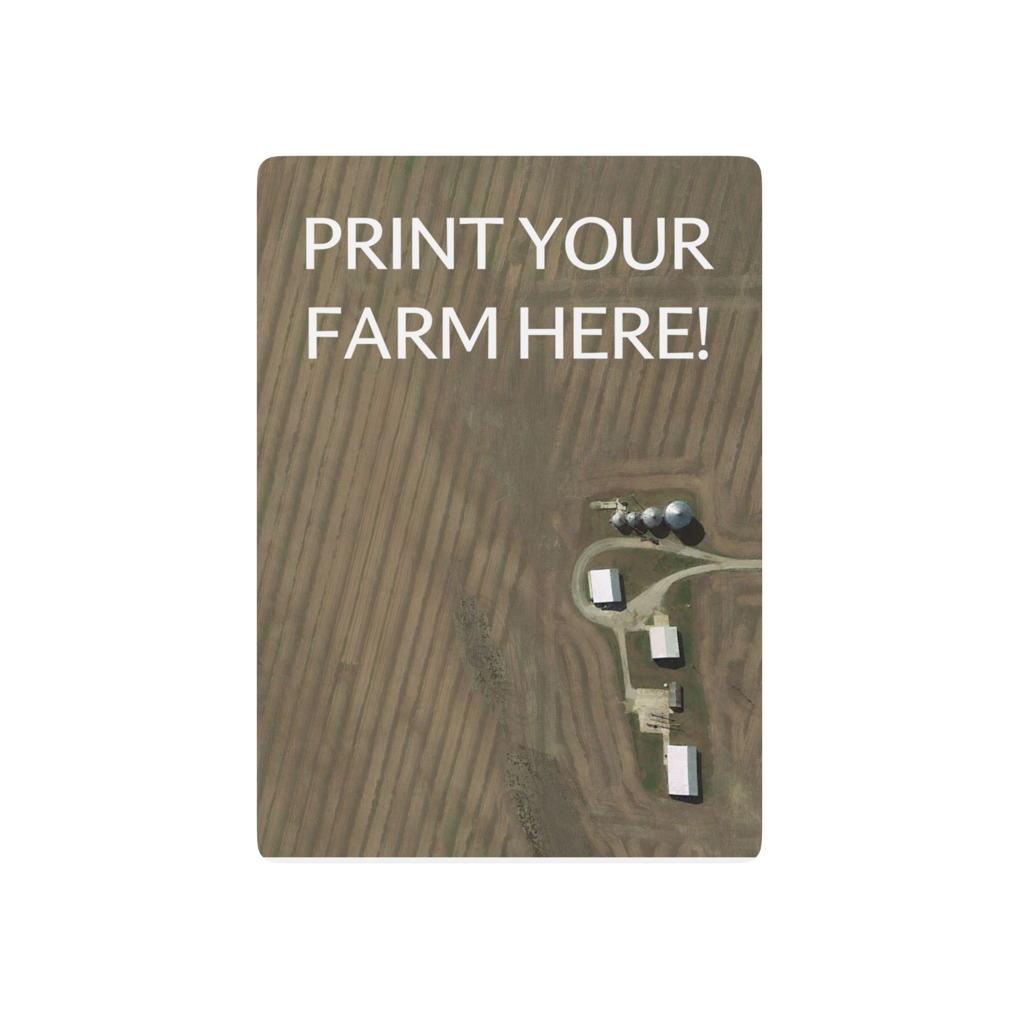 Custom Farm Poker Playing Cards