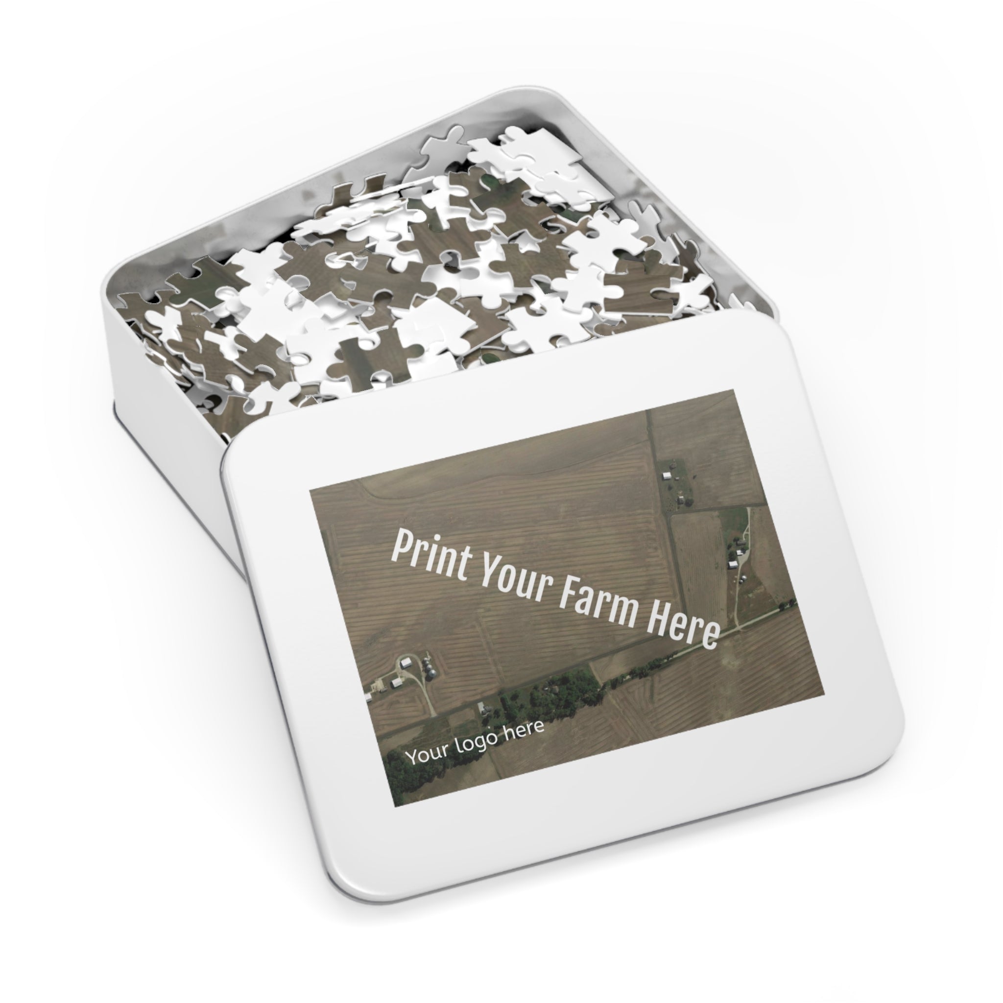 Custom Jigsaw Puzzle (110, 252, 500-Piece) with Logo