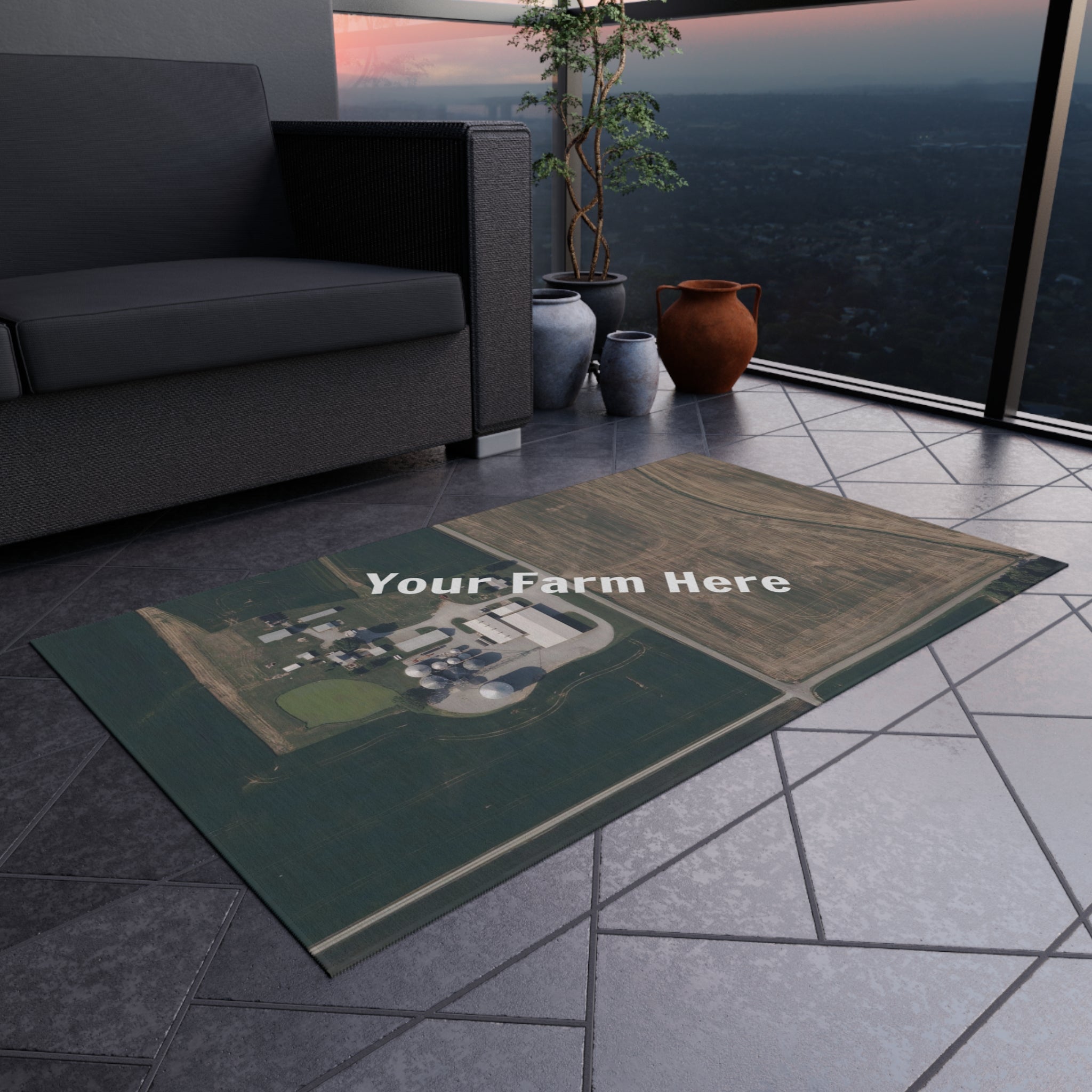Custom Farm Rug - 3ft x 5ft