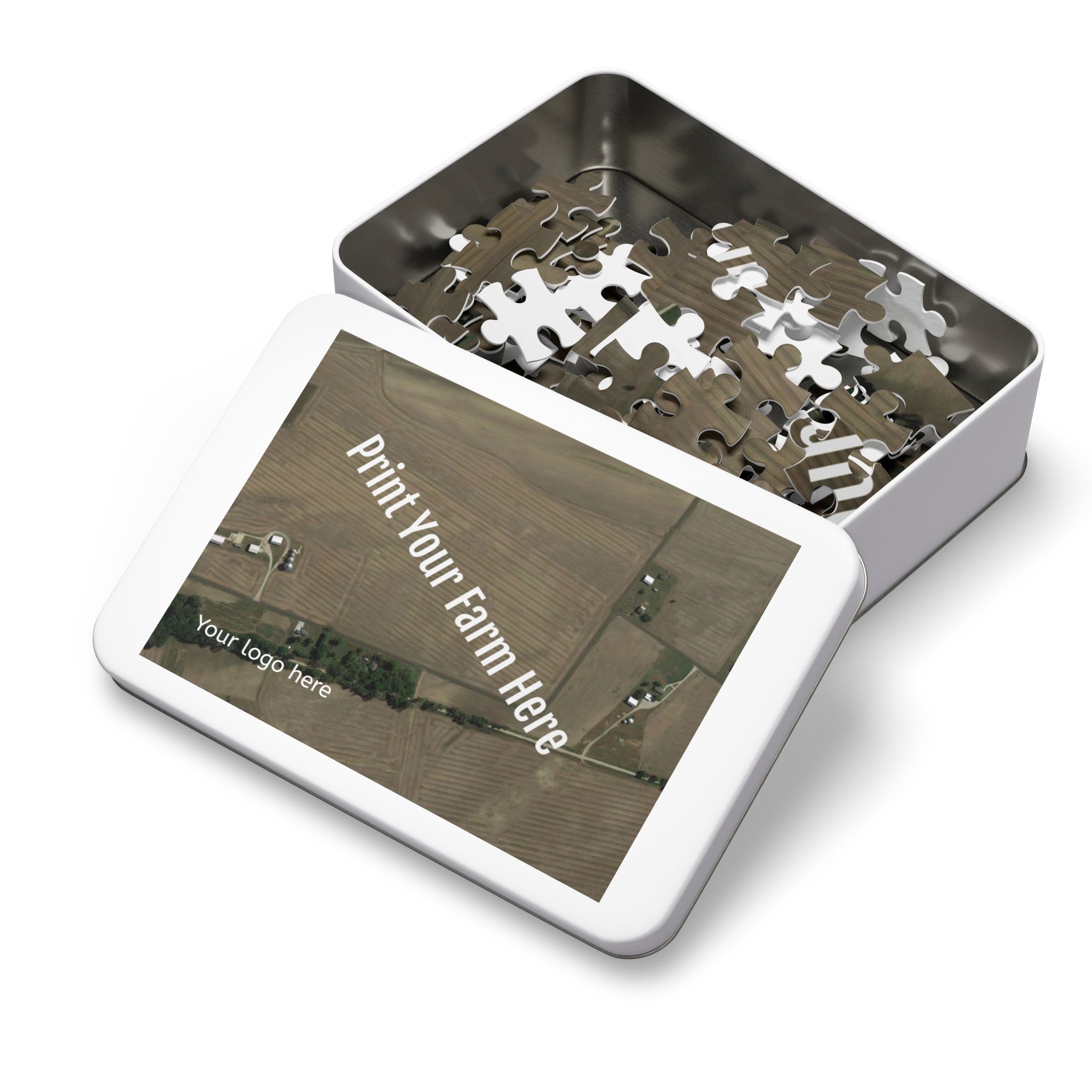 Custom Jigsaw Puzzle (110, 252, 500-Piece) with Logo