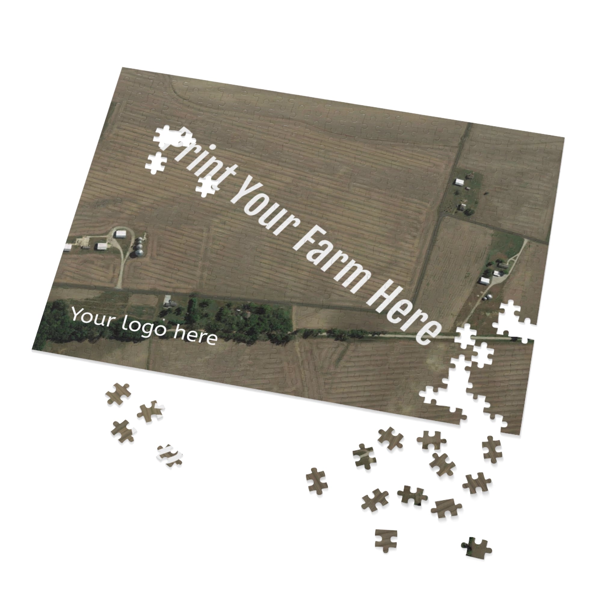 Custom Jigsaw Puzzle (110, 252, 500-Piece) with Logo