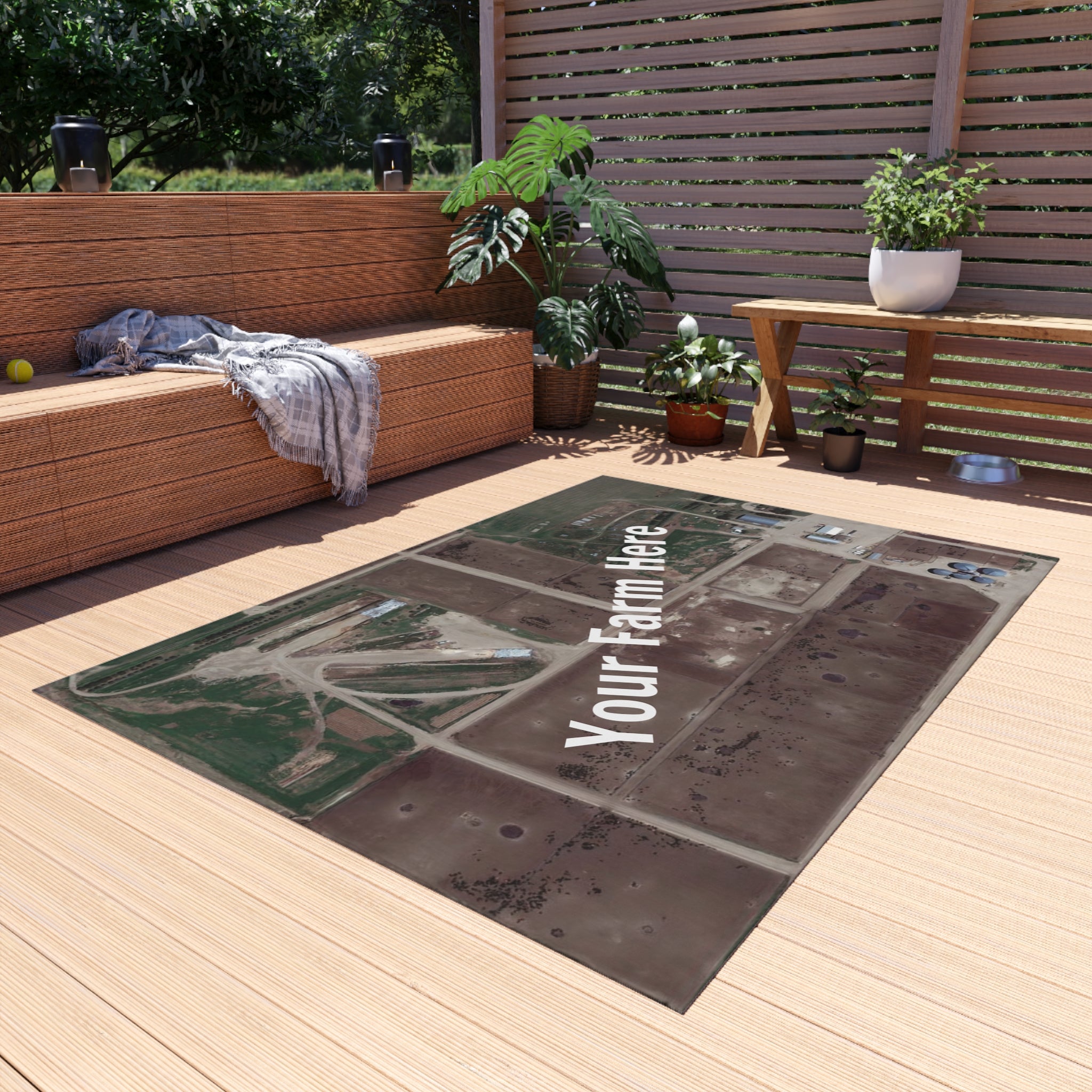 Custom Farm Rug - 5ft x 7ft