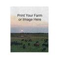 Custom Farm Super Soft Velveteen Blanket