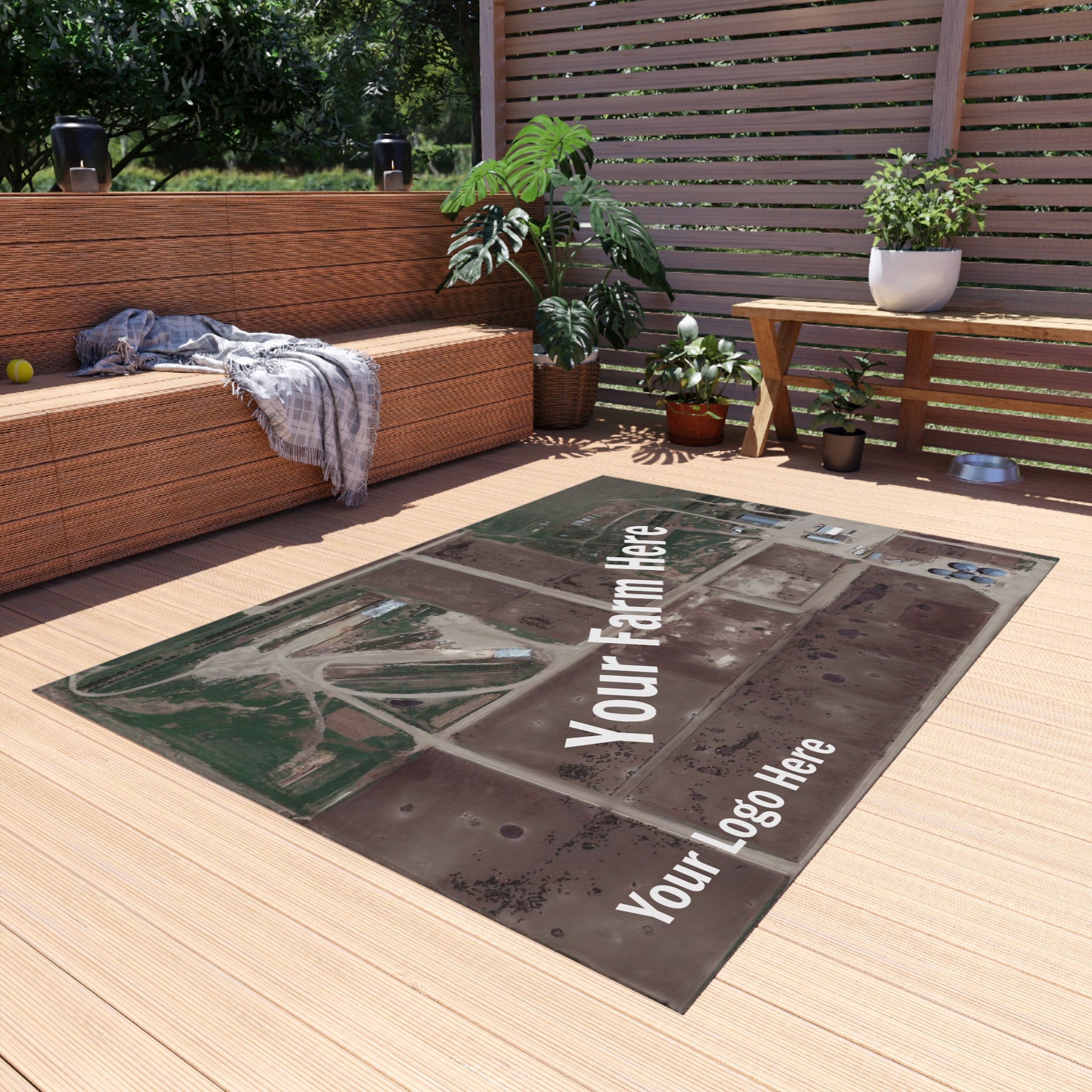 Custom Farm Rug - 5ft x 7ft