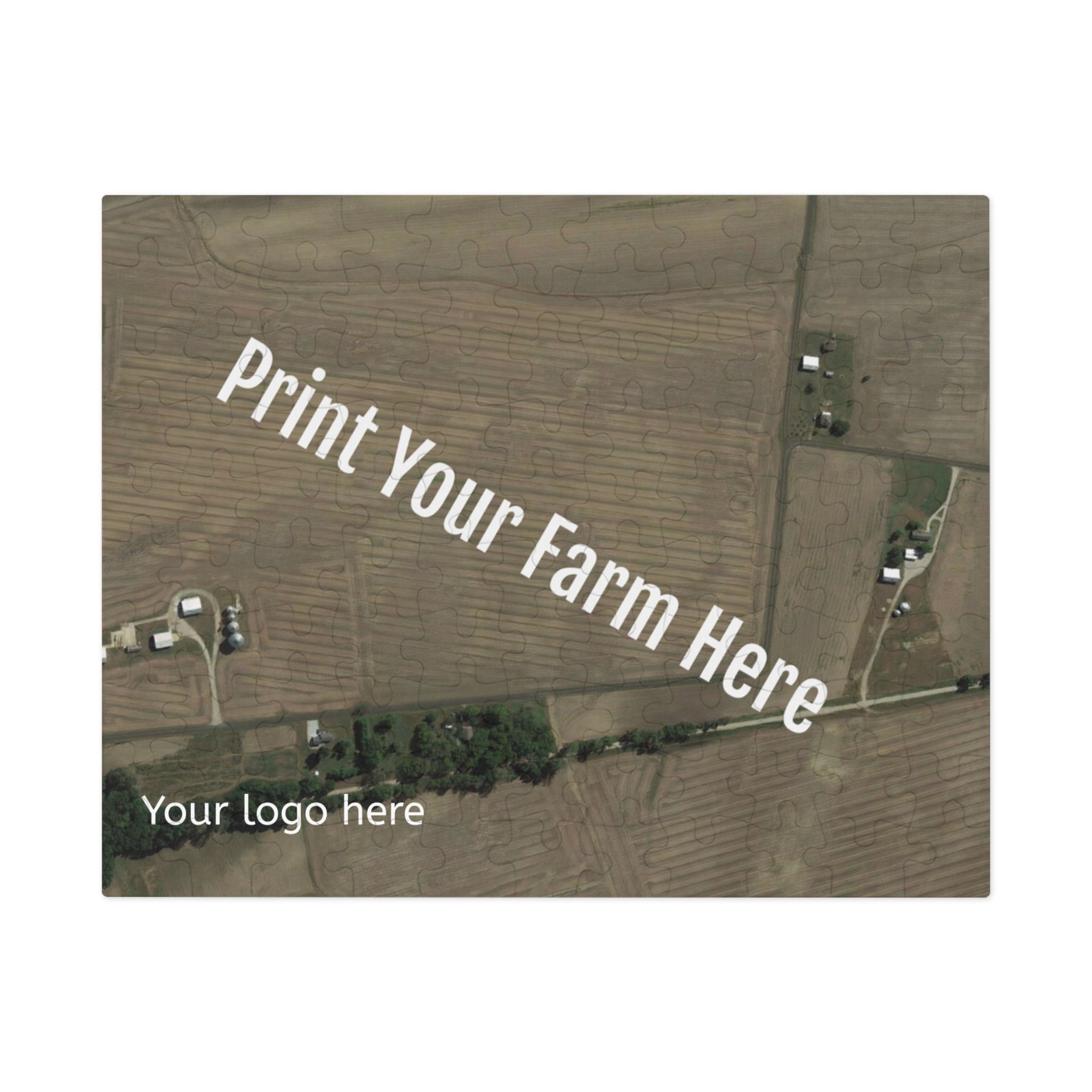 Custom Jigsaw Puzzle (110, 252, 500-Piece) with Logo