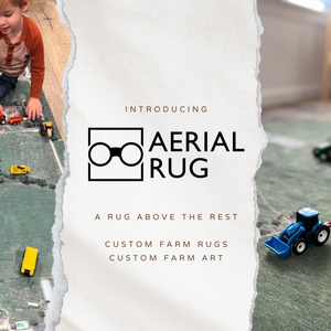 Aerial Rug - Custom Farm Rugs & More