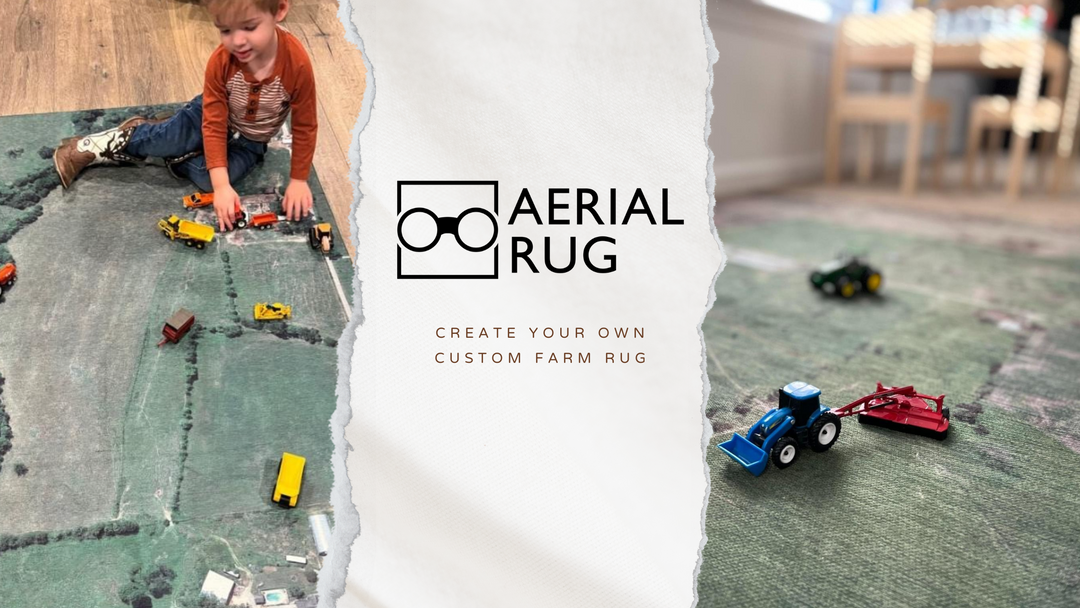 Aerial Rug - Custom Farm Rugs & More